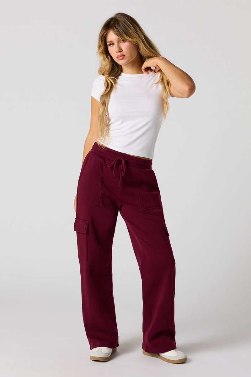Fleece Cargo Sweatpant