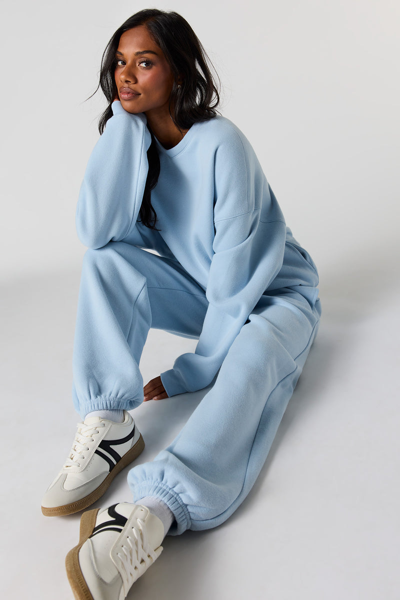 Jogger en molleton