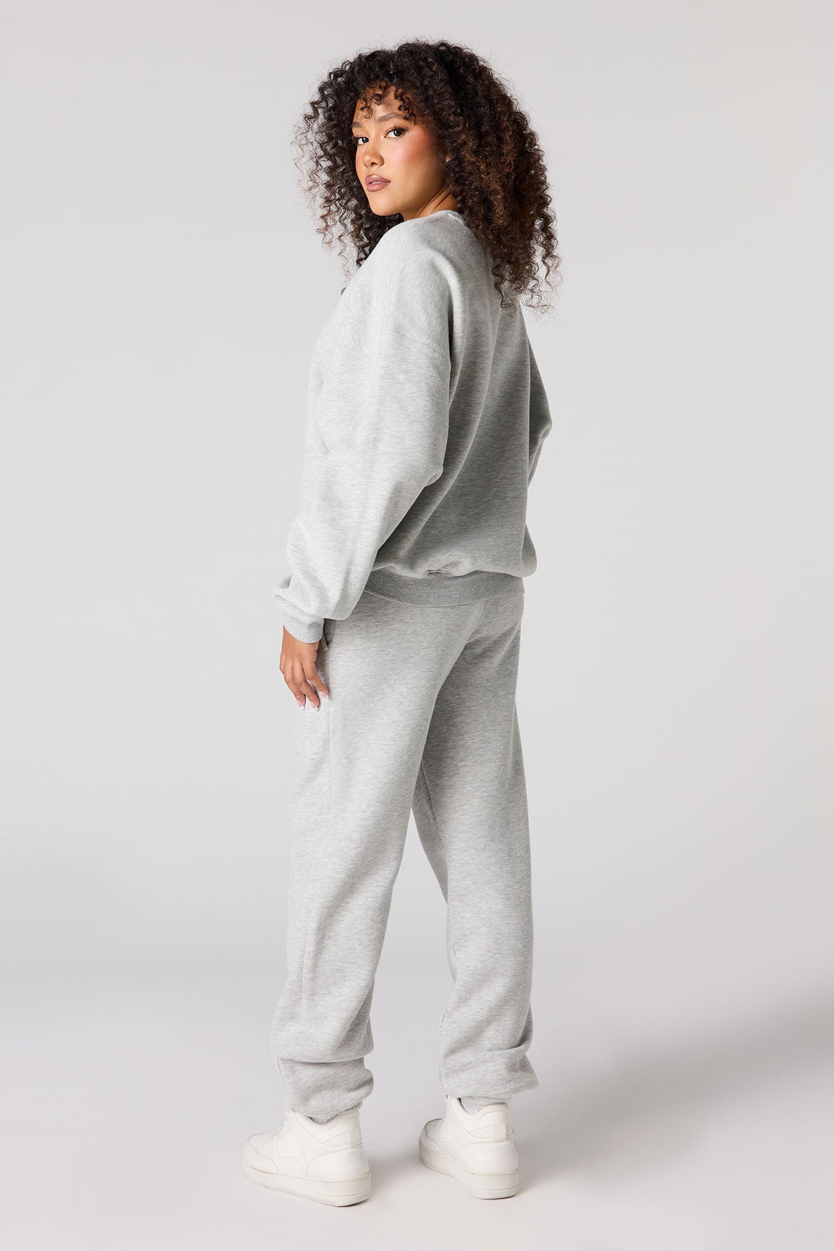Alt View 14. Luxe Fleece Jogger - Blue
