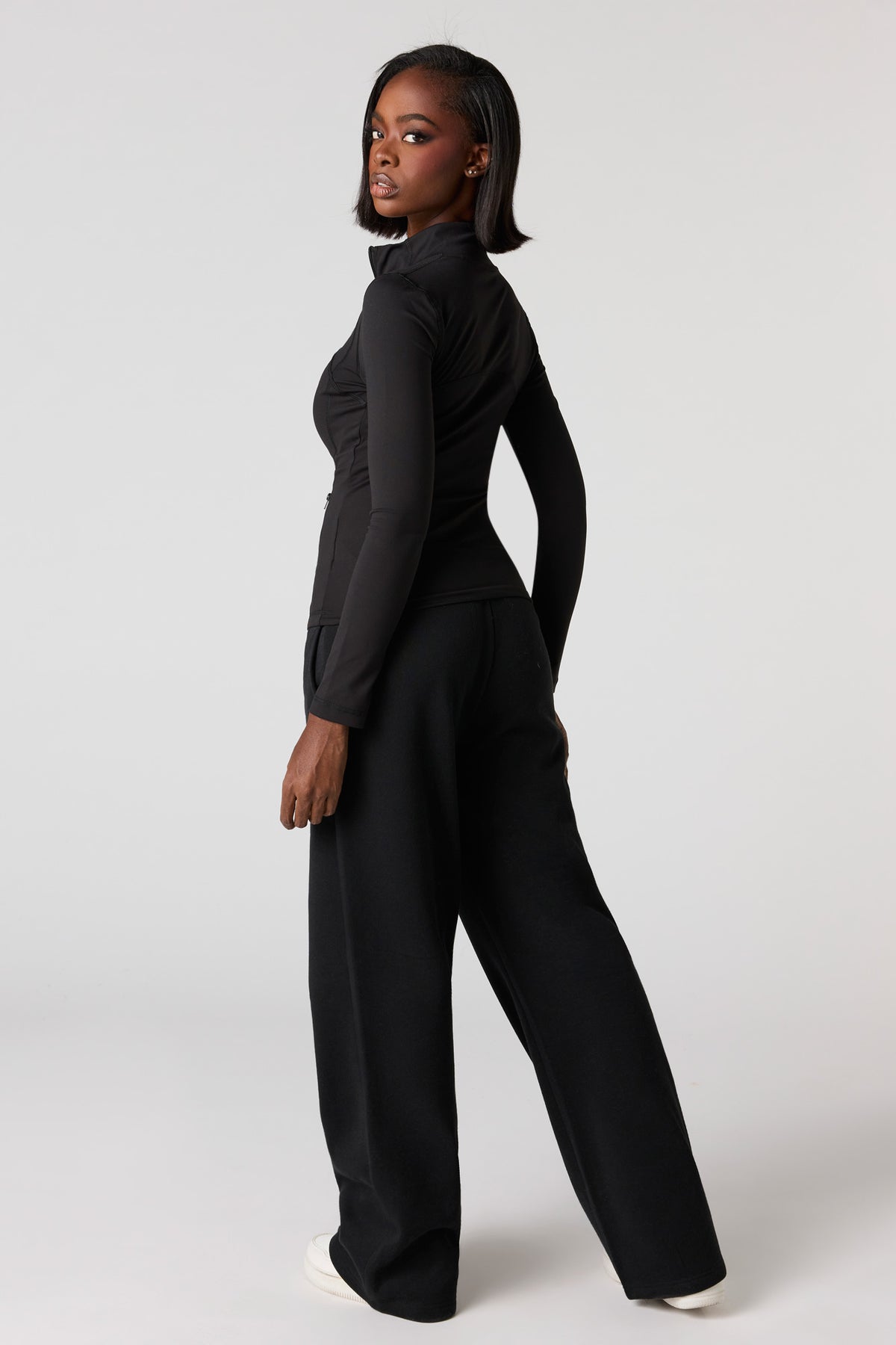 Vue alternative 13. Pantalon d'entraînement baggy à taille basse en molleton