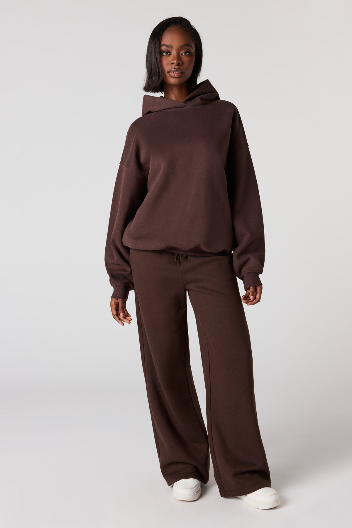 Vue alternative 18. Pantalon d'entraînement baggy à taille basse en molleton