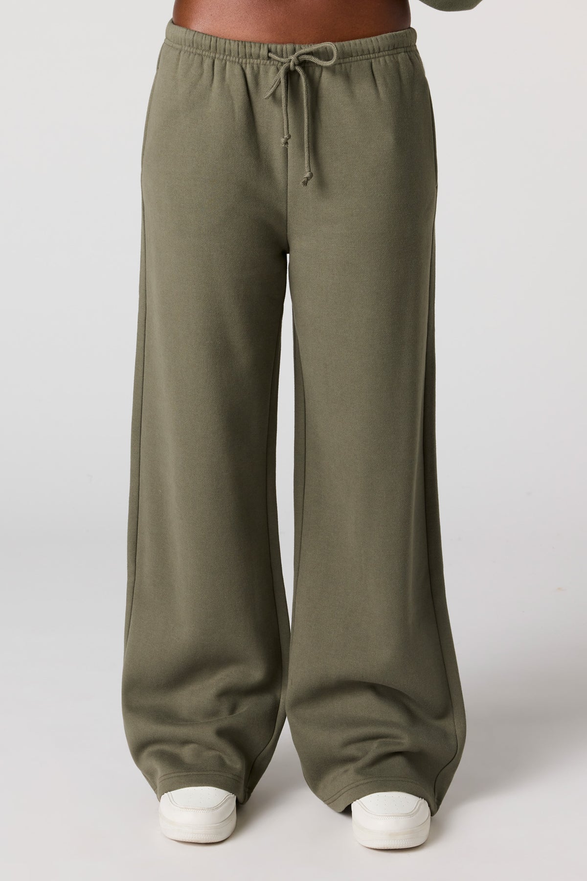 Vue alternative 2. Pantalon d'entraînement baggy à taille basse en molleton