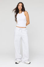 Luxe Fleece Wide Leg Sweatpant