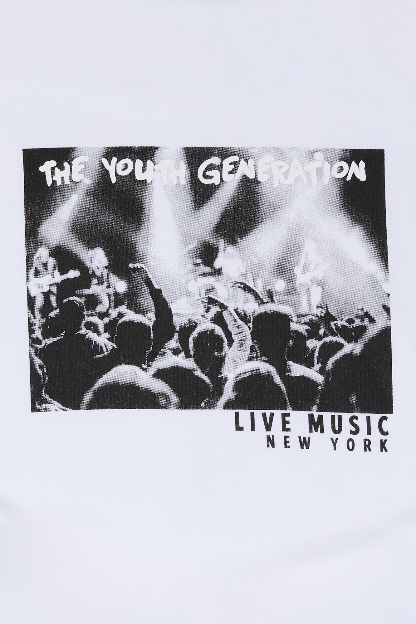 Live Music Graphic Cinched Baby T-Shirt