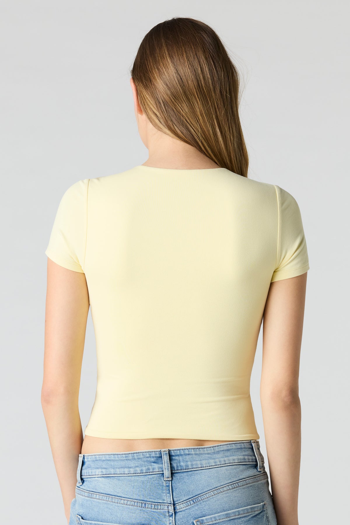 Alt View 14. Contour Crew Neck T-Shirt - White