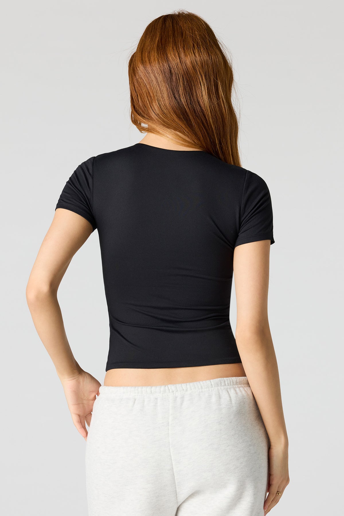 Alt View 5. Contour Classic T-Shirt - Light Pink
