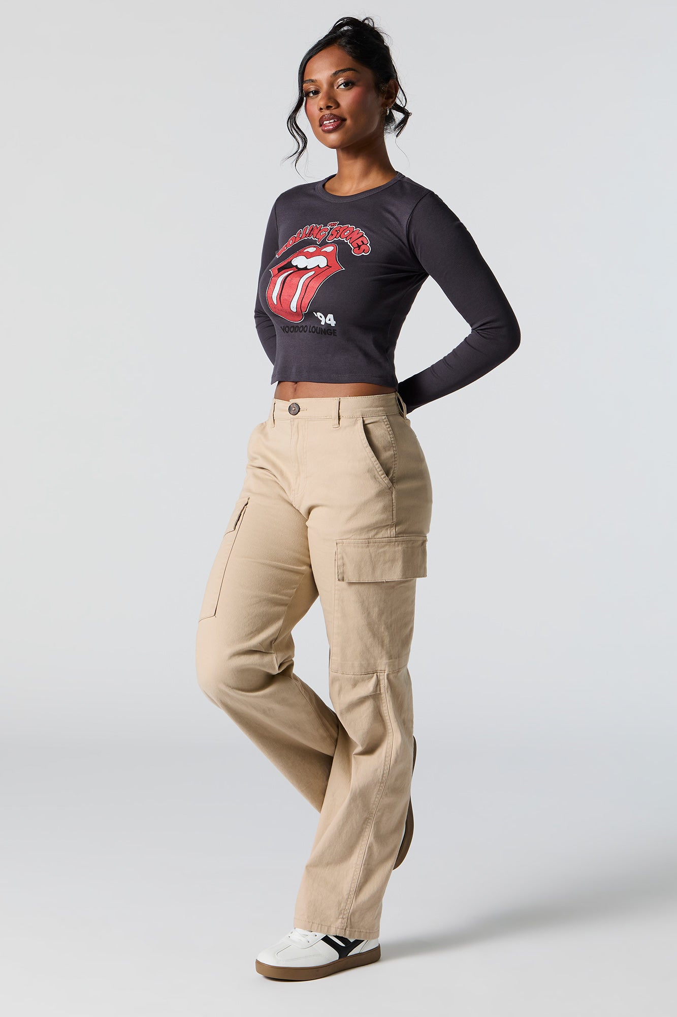 Rolling Stones Graphic Long Sleeve Top