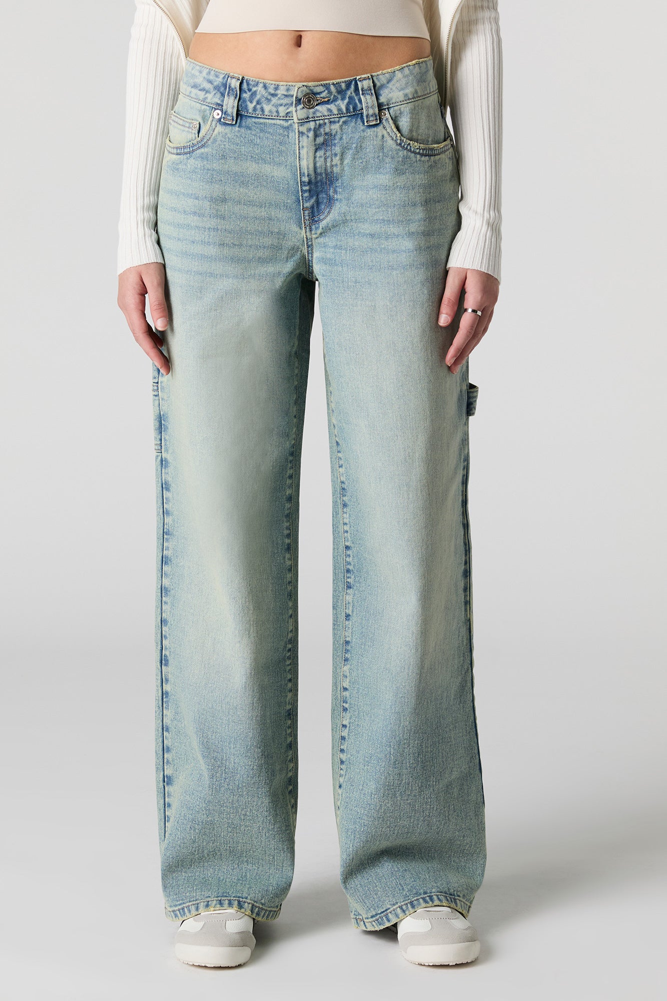 【BAON】Nakai Carpenter Wide Denim Pants BAON
