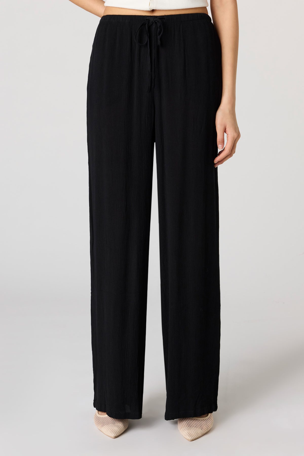 Vue alternative 2. Pantalon fluide à jambe large