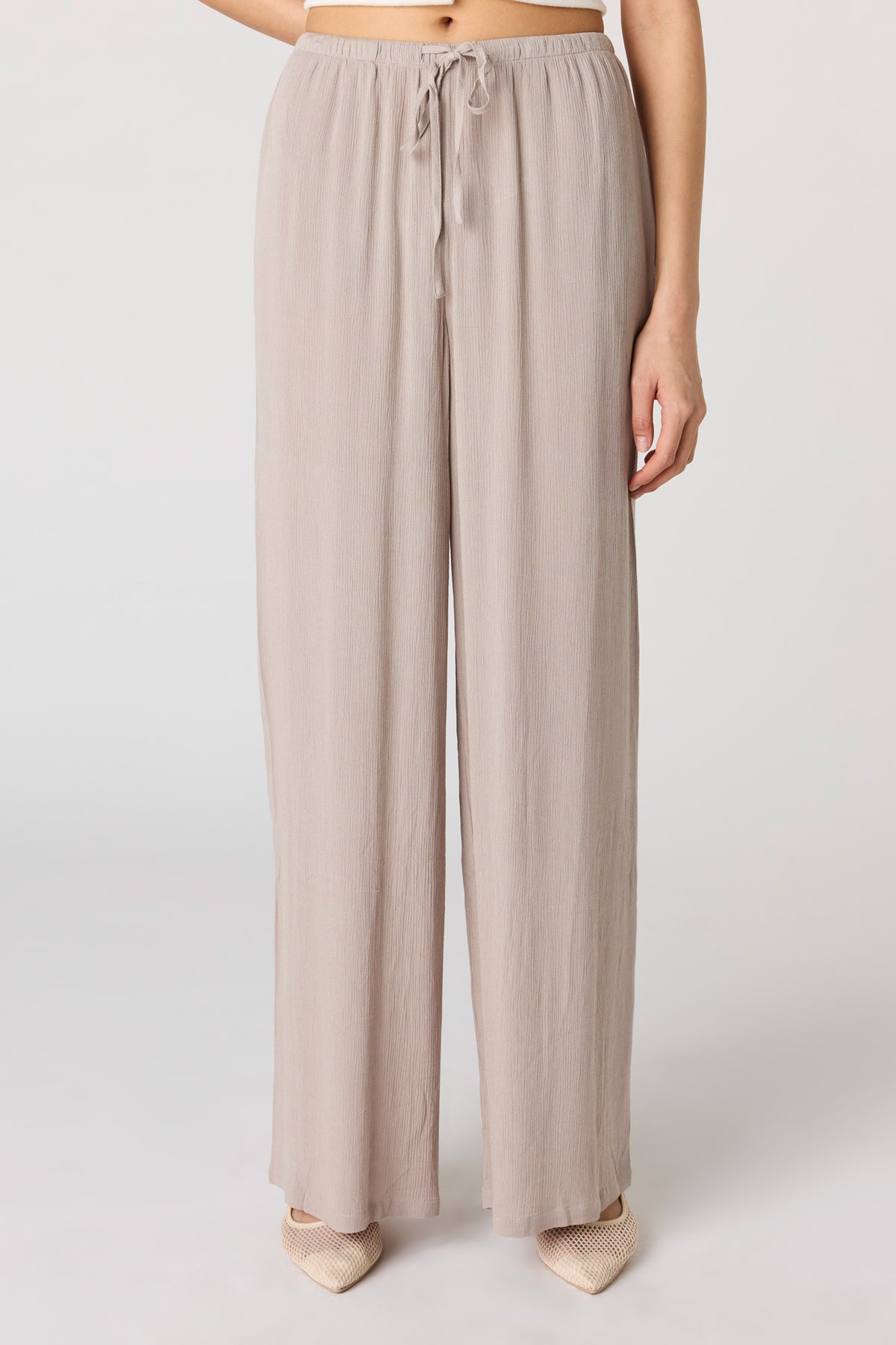 Vue alternative 2. Pantalon fluide à jambe large