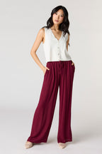 Pantalon fluide à jambe large