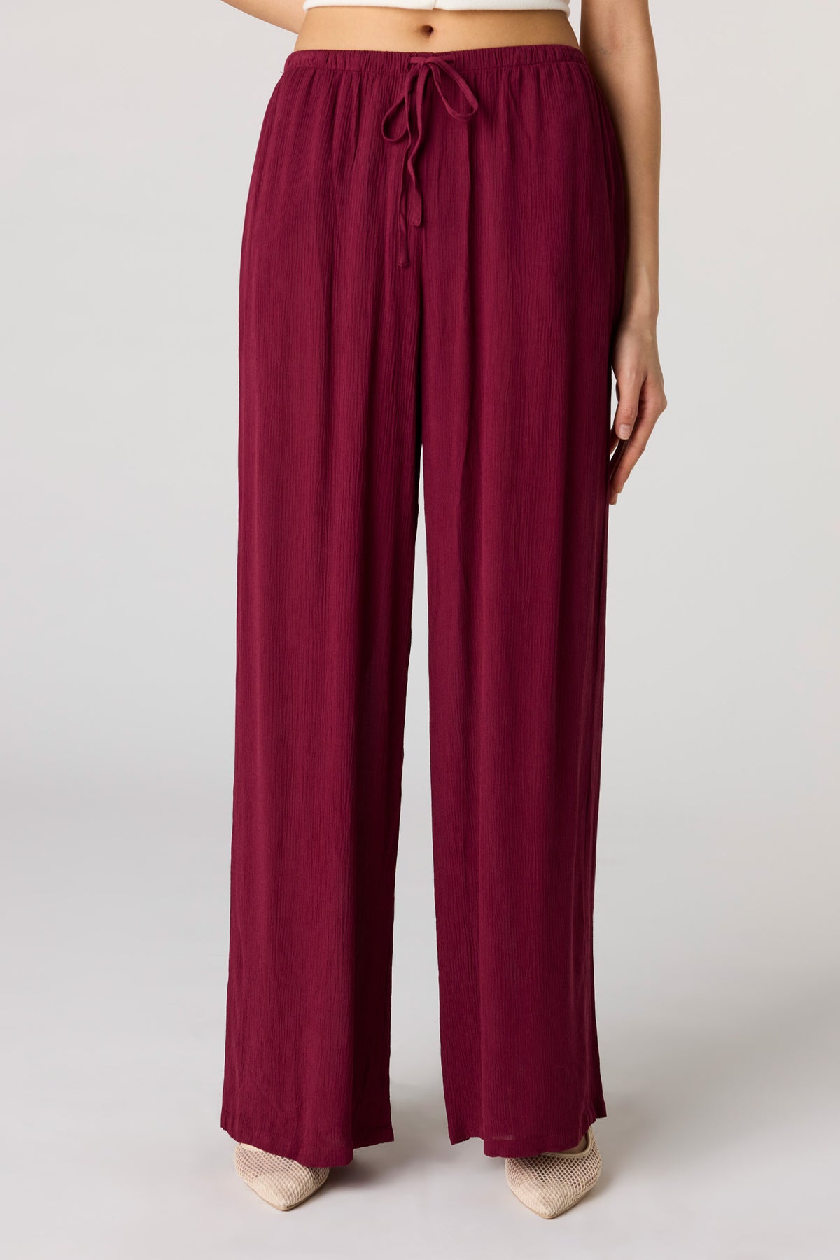 Vue alternative 2. Pantalon fluide à jambe large