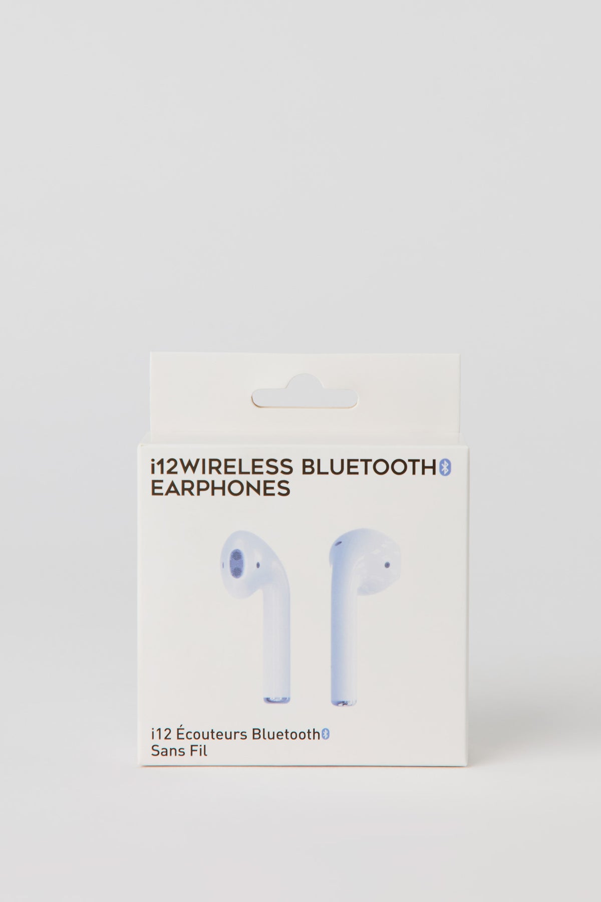 Alt View 4. Wireless Bluetooth Earbuds & Charging Case - White