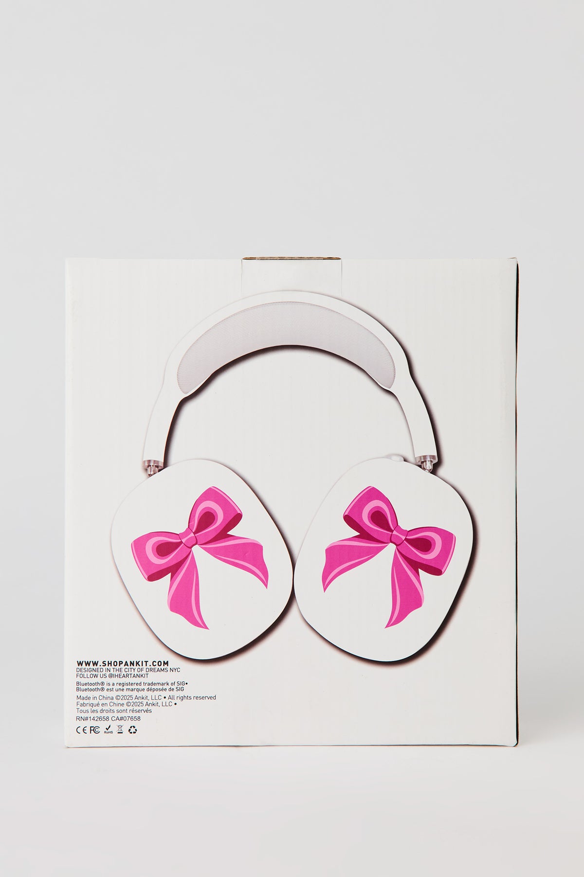 Alt View 4. Wireless Bluetooth Headphones - Rose