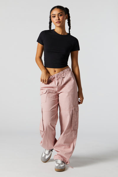 Twill Low Rise Cargo Flare Pant – Urban Planet