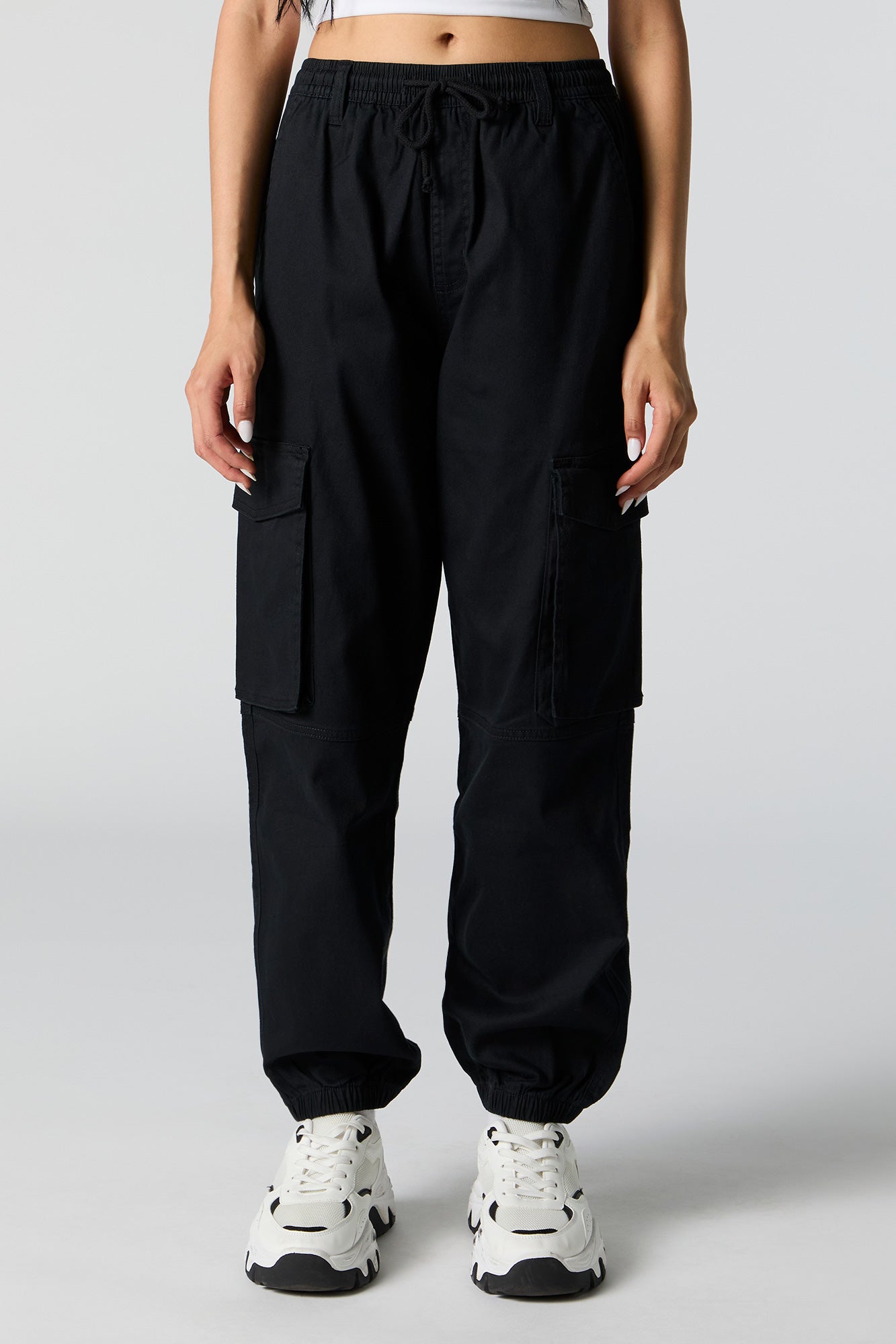 Drawstring Cargo Jogger