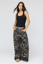 Pantalon à jambe ballon