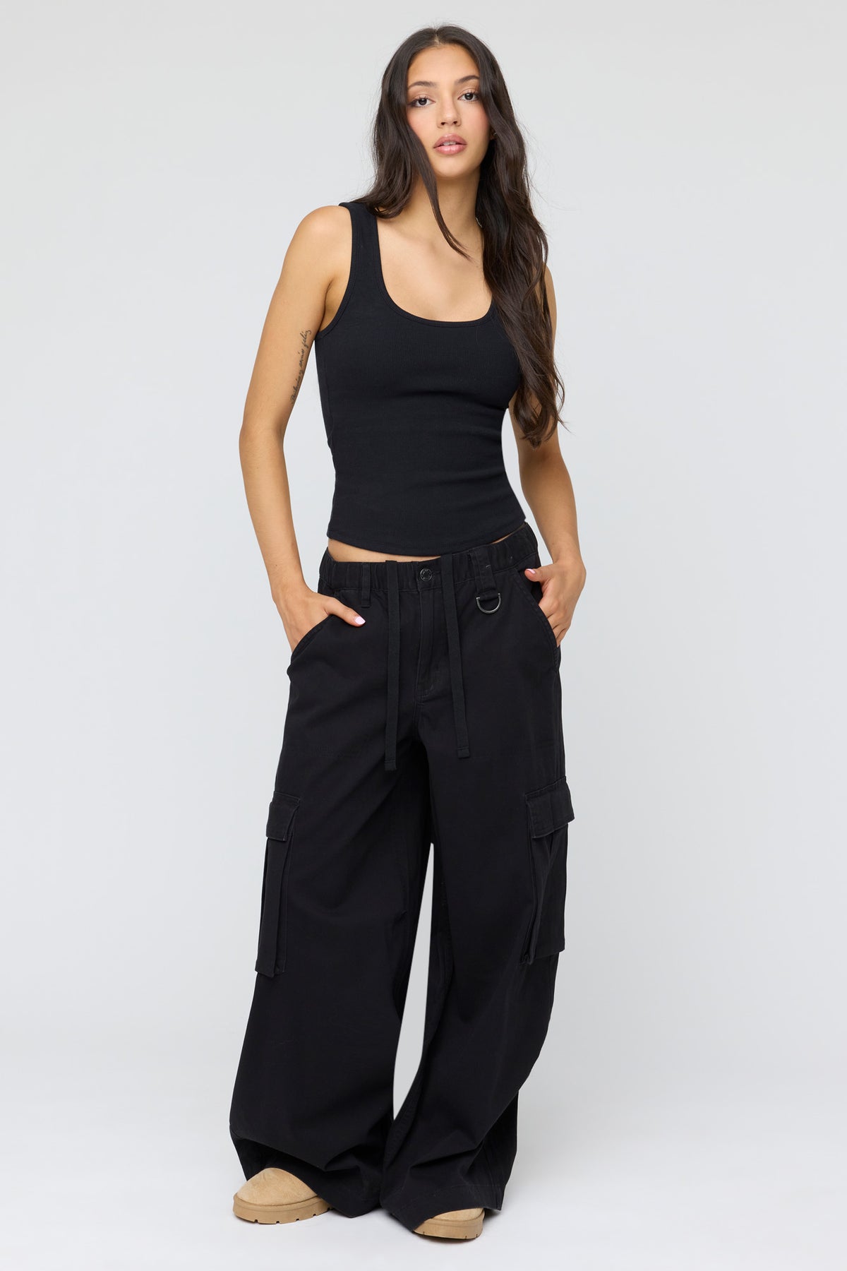 Pantalon cargo baggy