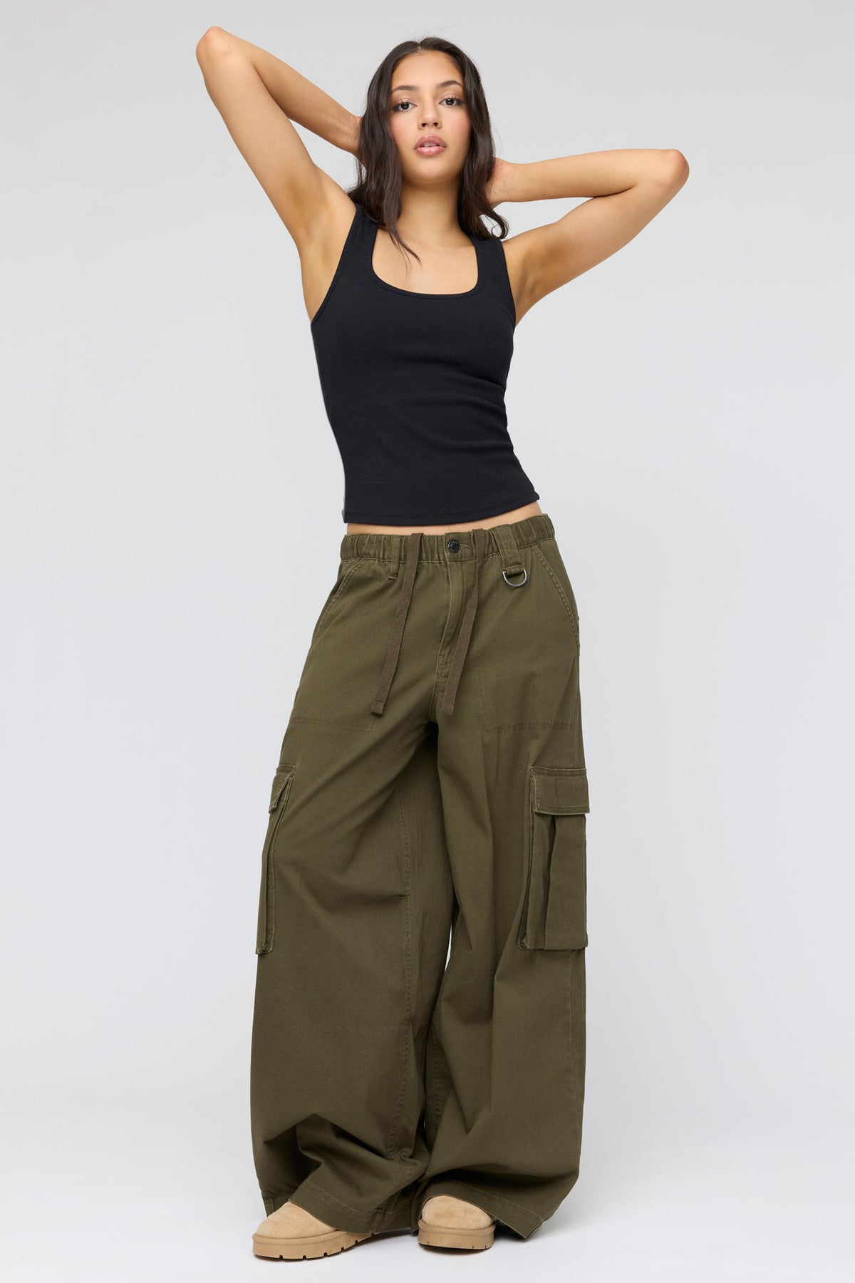 Vue alternative 4. Pantalon cargo baggy