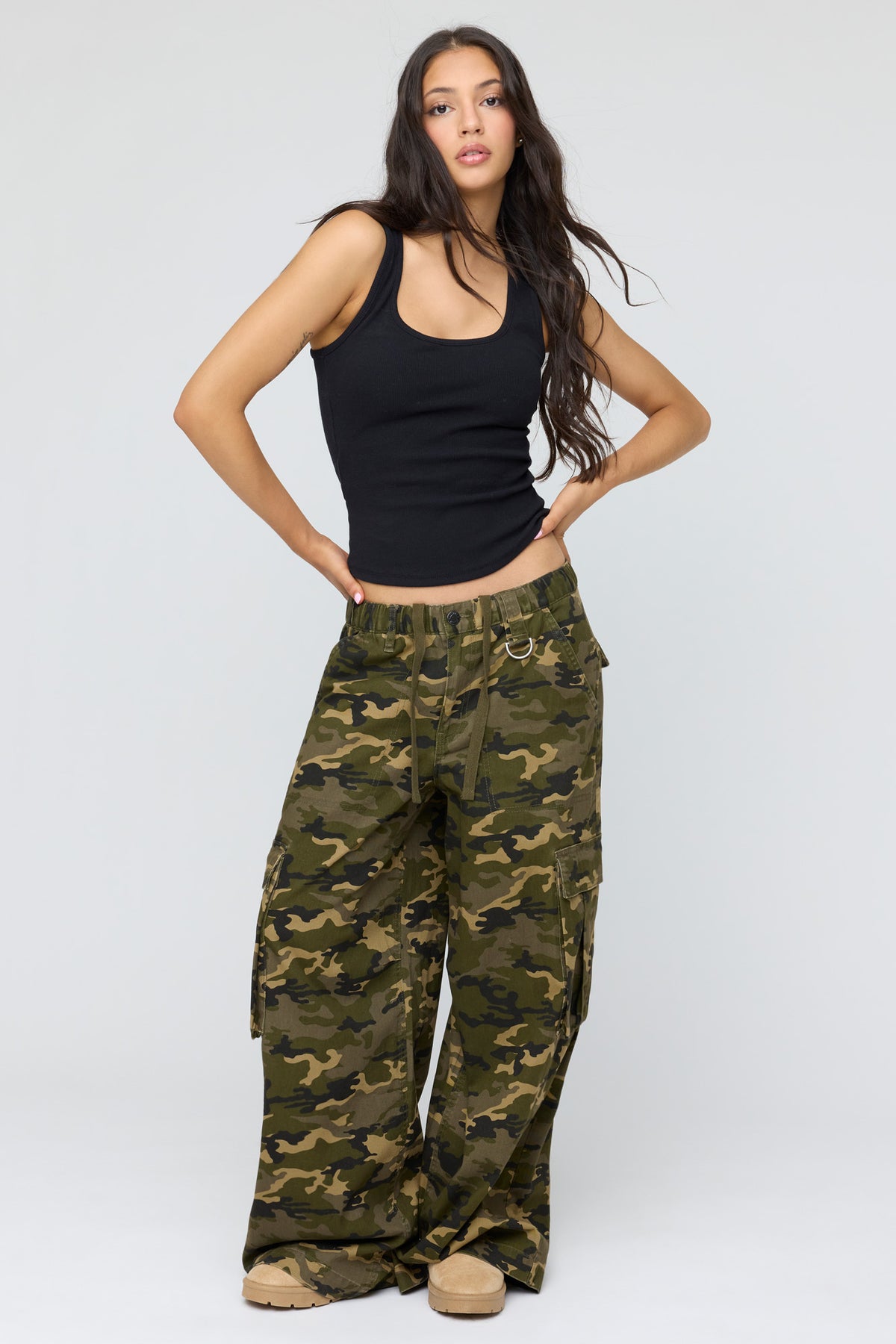 Pantalon cargo baggy