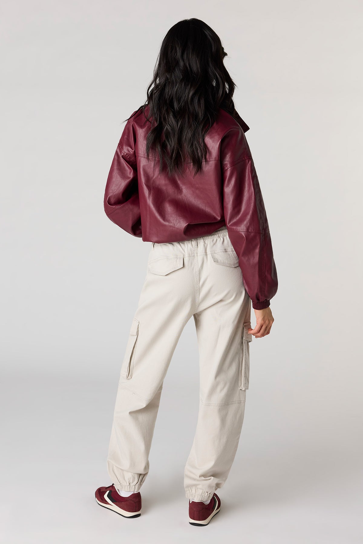 Alt View 3. Cargo Jogger - Natural