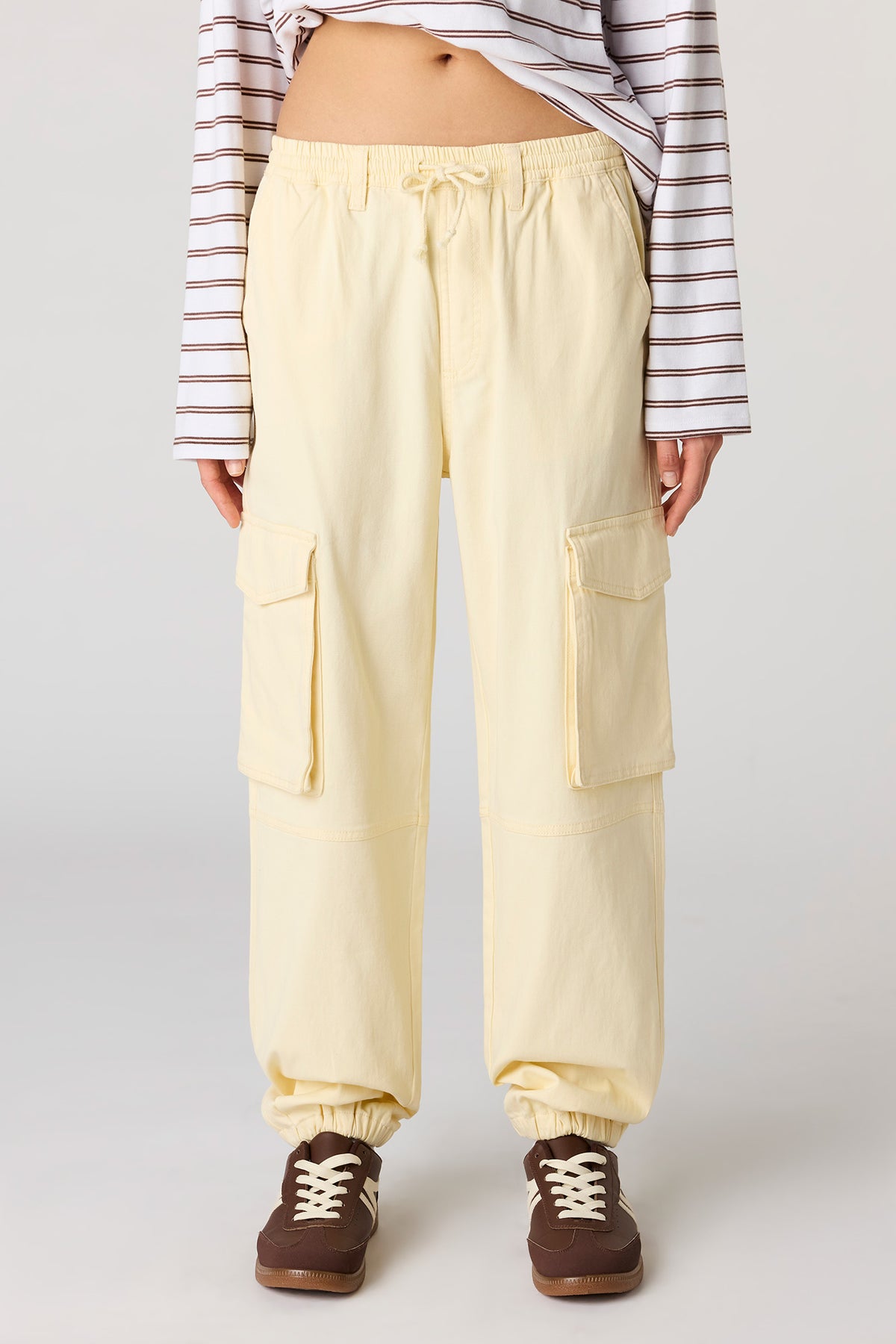 Alt View 2. Cargo Jogger - Yellow