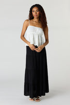Tiered Maxi Skirt