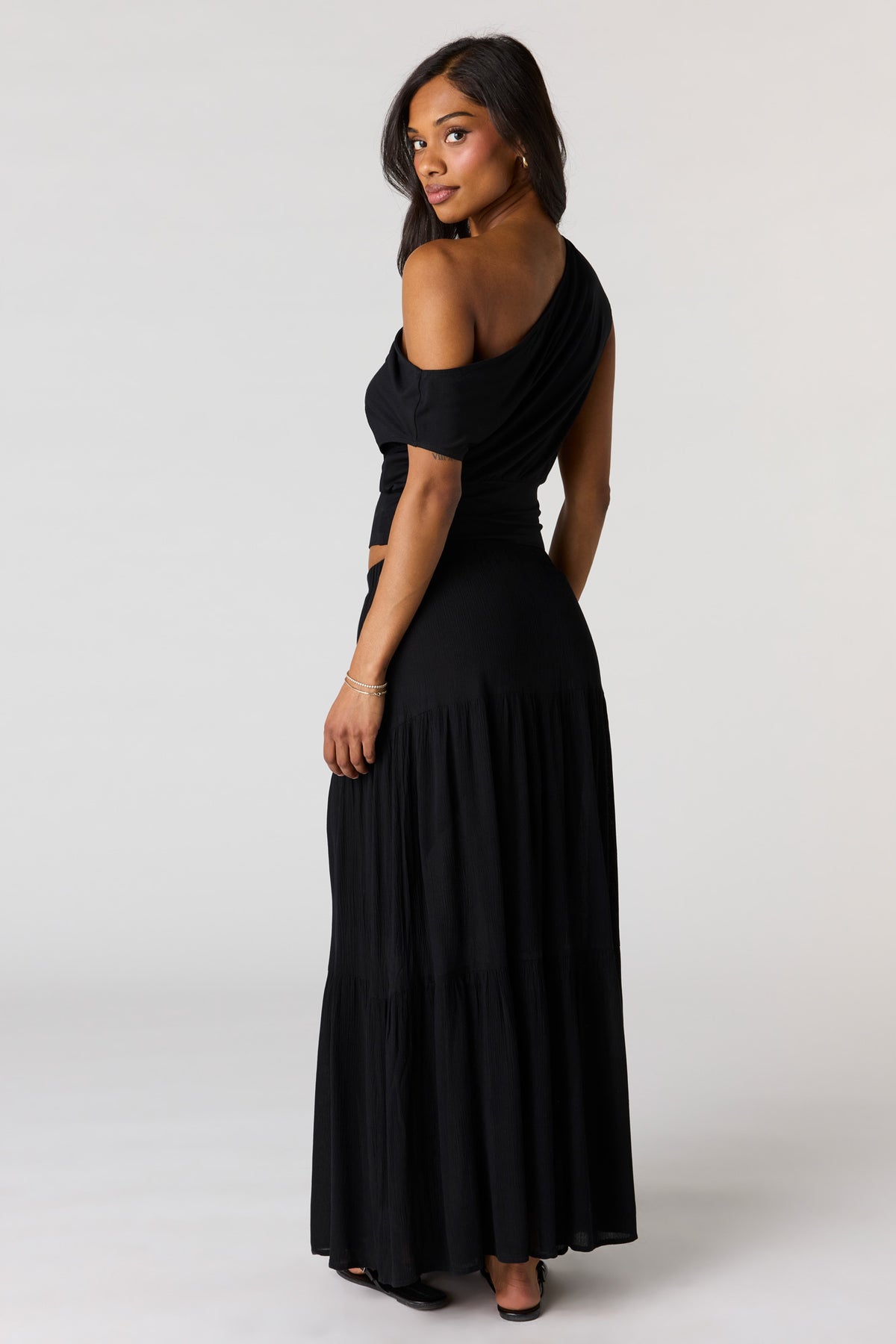 Vue alternative 2. Jupe maxi volantée