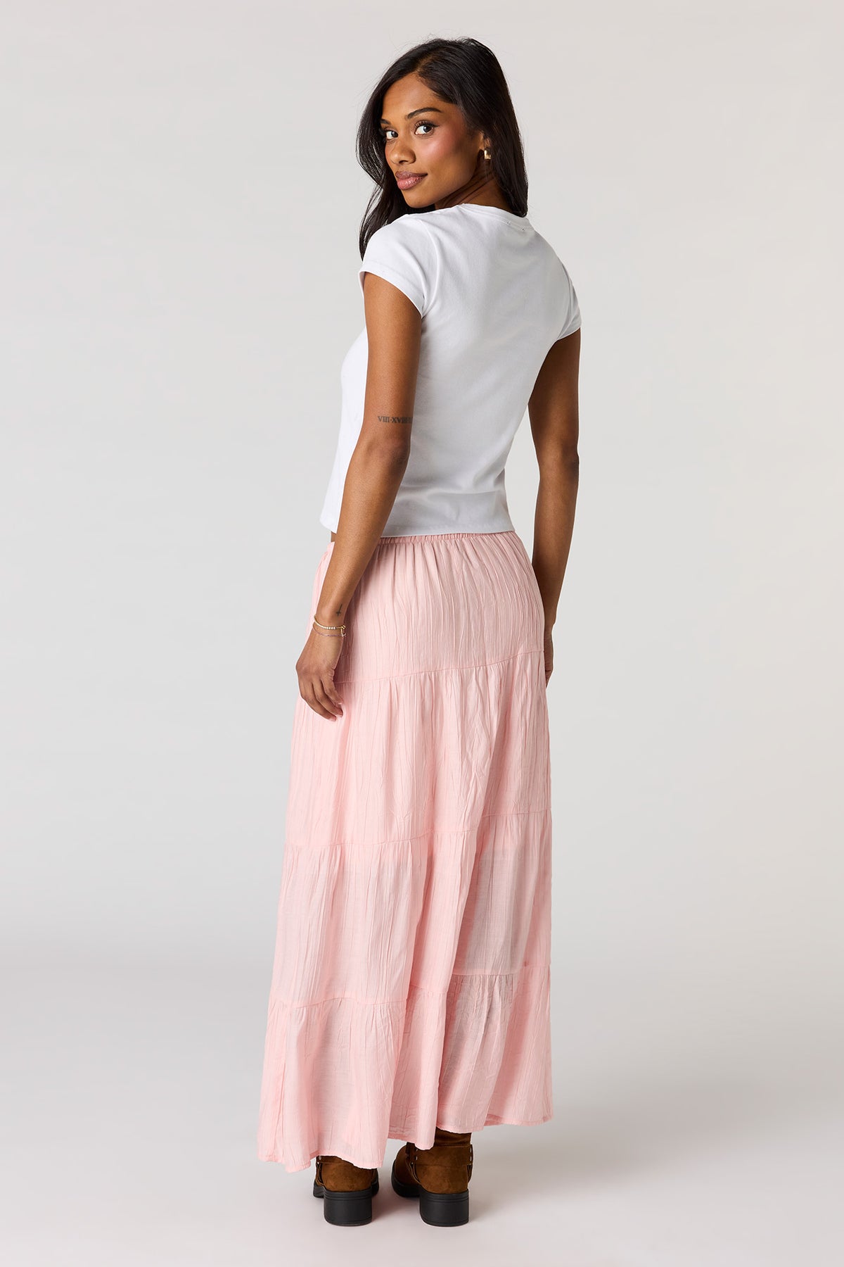 Vue alternative 2. Jupe maxi froisée