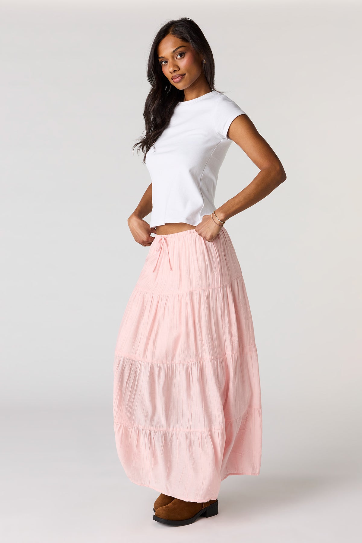 Vue alternative 3. Jupe maxi froisée