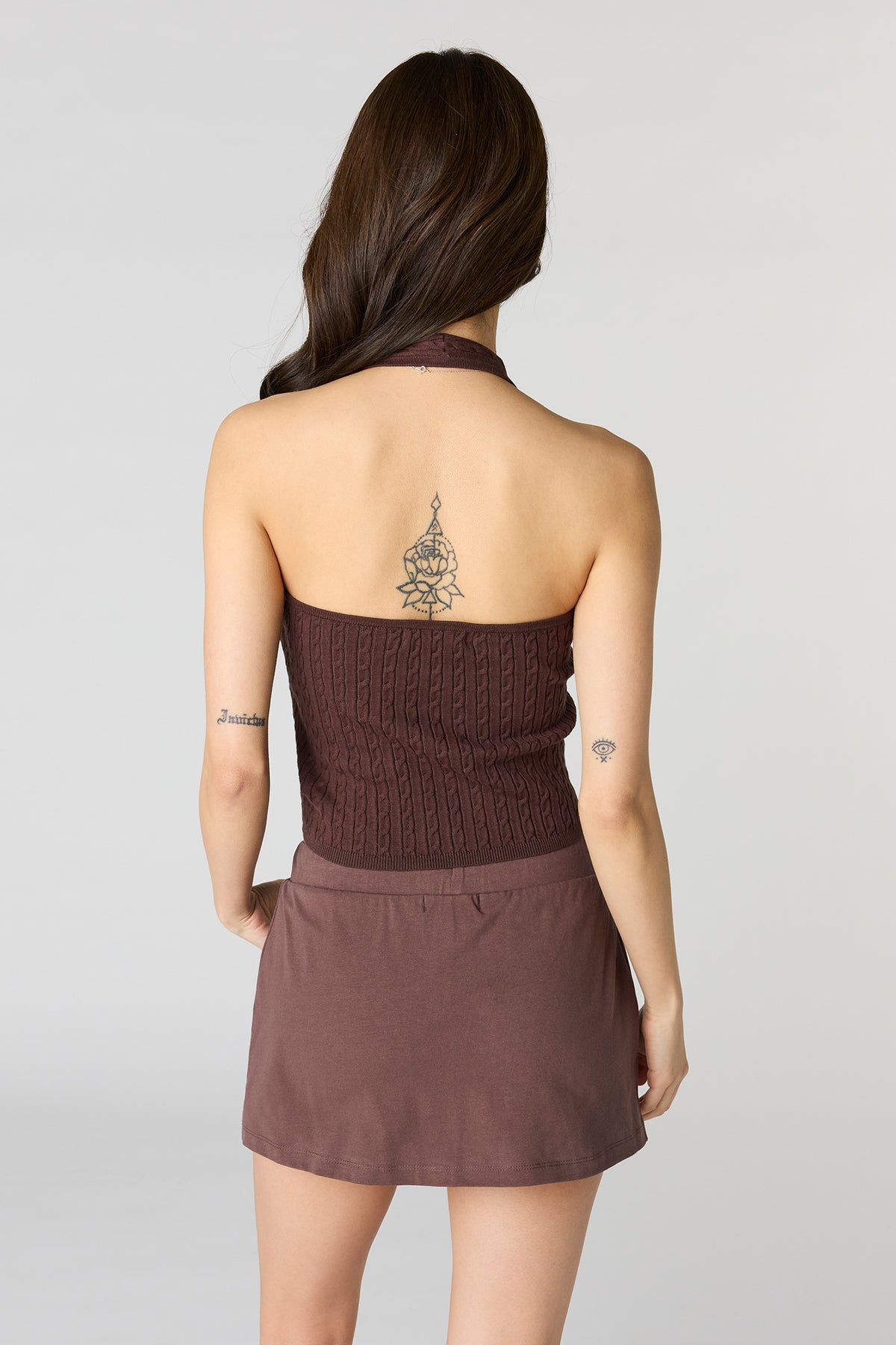 Vue alternative 2. Minijupe-short à taille coulissante