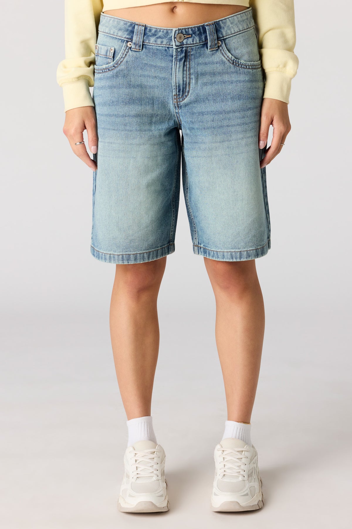 Vue alternative 2. Jort baggy délavé moyen vintage à taille basse