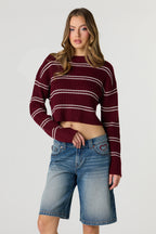 Jort baggy à taille basse foncé avec motif brodé