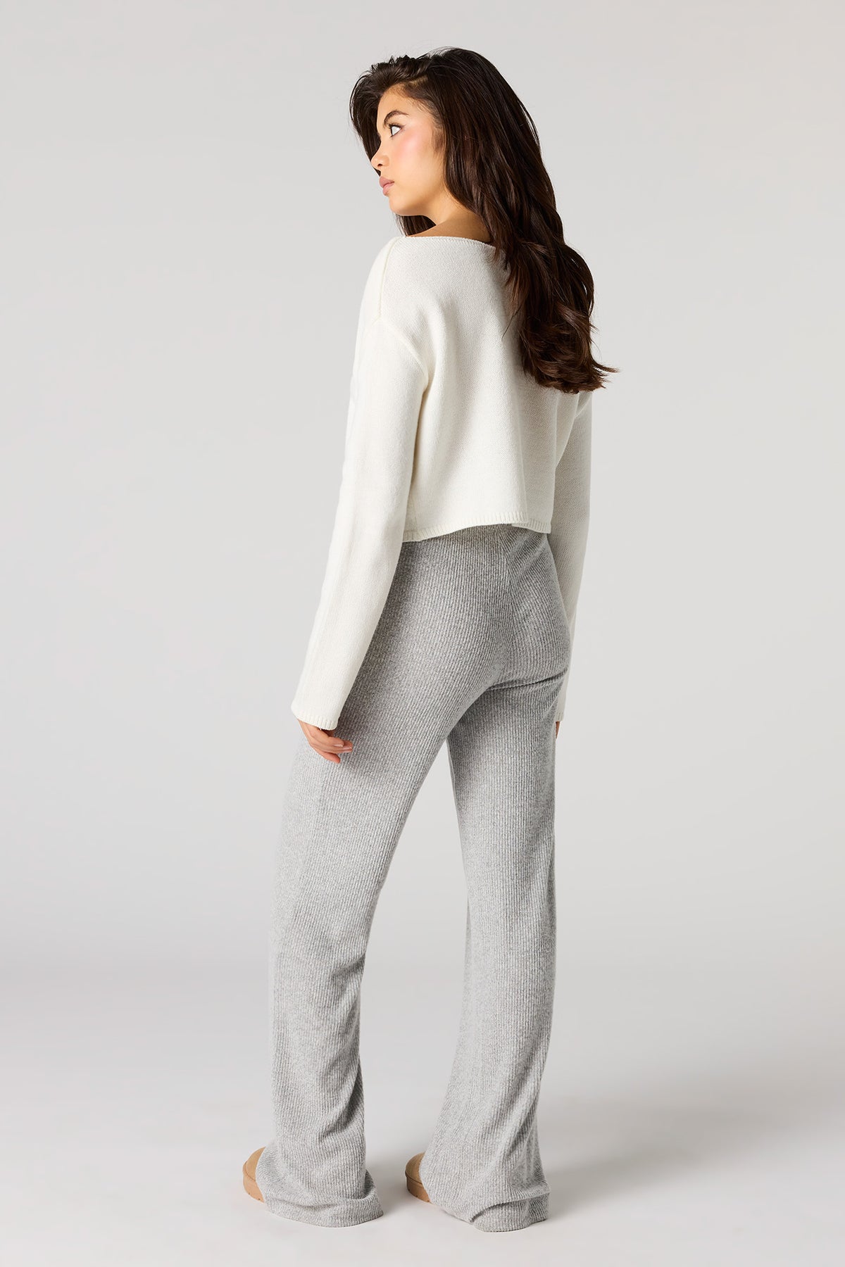 Vue alternative 3. Pantalon côtelé à jambe large