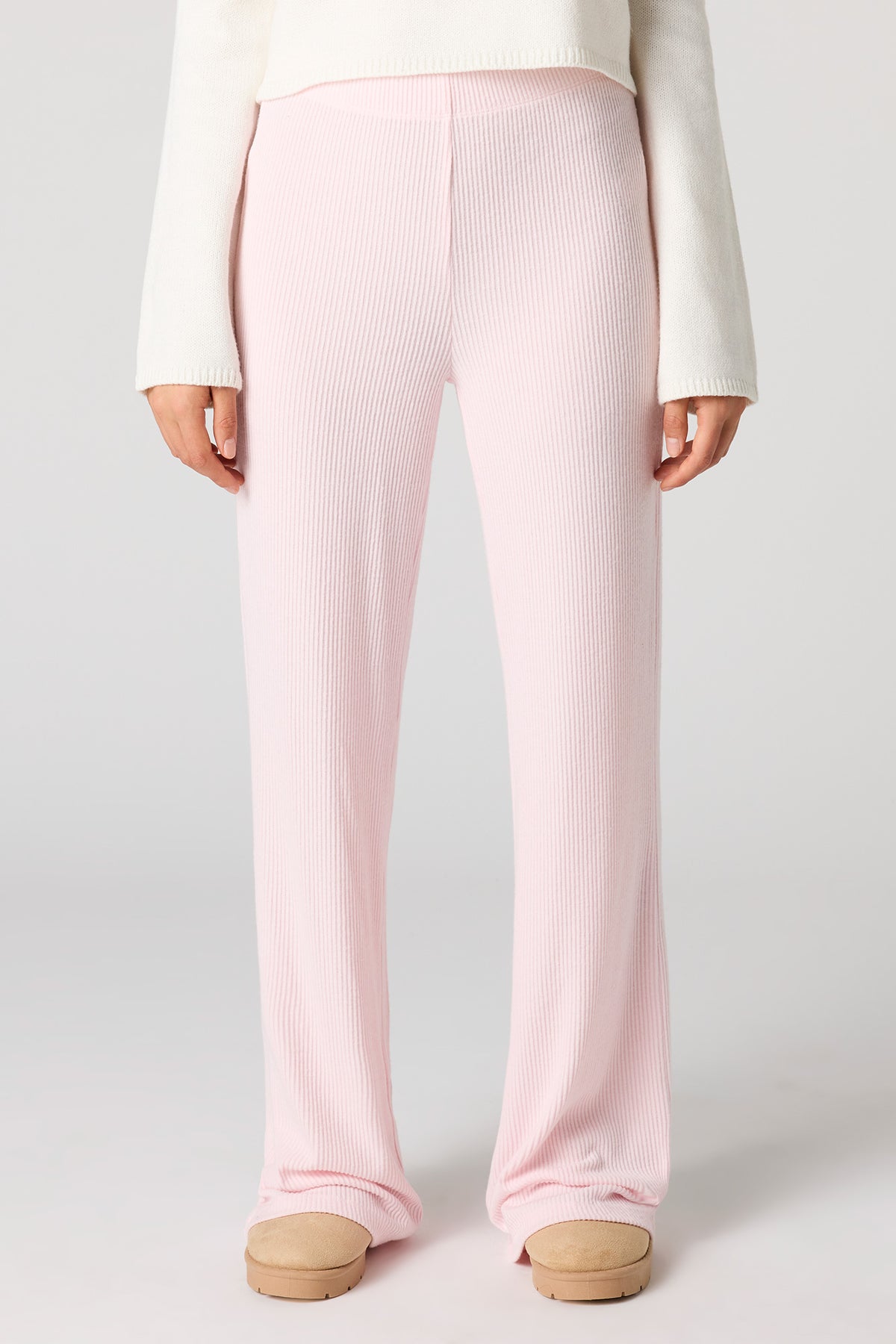 Vue alternative 2. Pantalon côtelé à jambe large