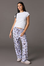 Playboy Velour Printed Pajama Pant