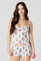 Strawberry Shortcake Pointelle Tank & Short Pajama Set
