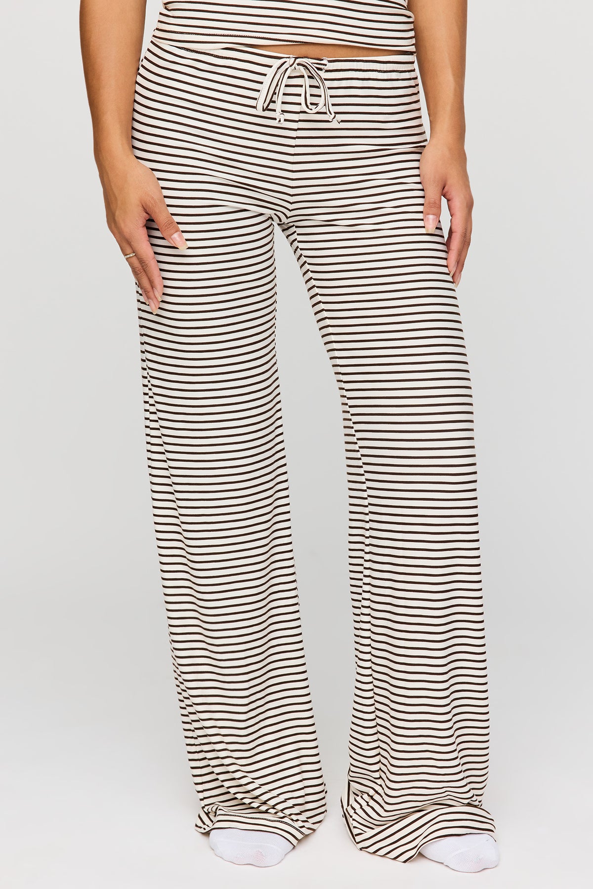 Alt View 3. Tank & Pant Pajama Set - Ivory