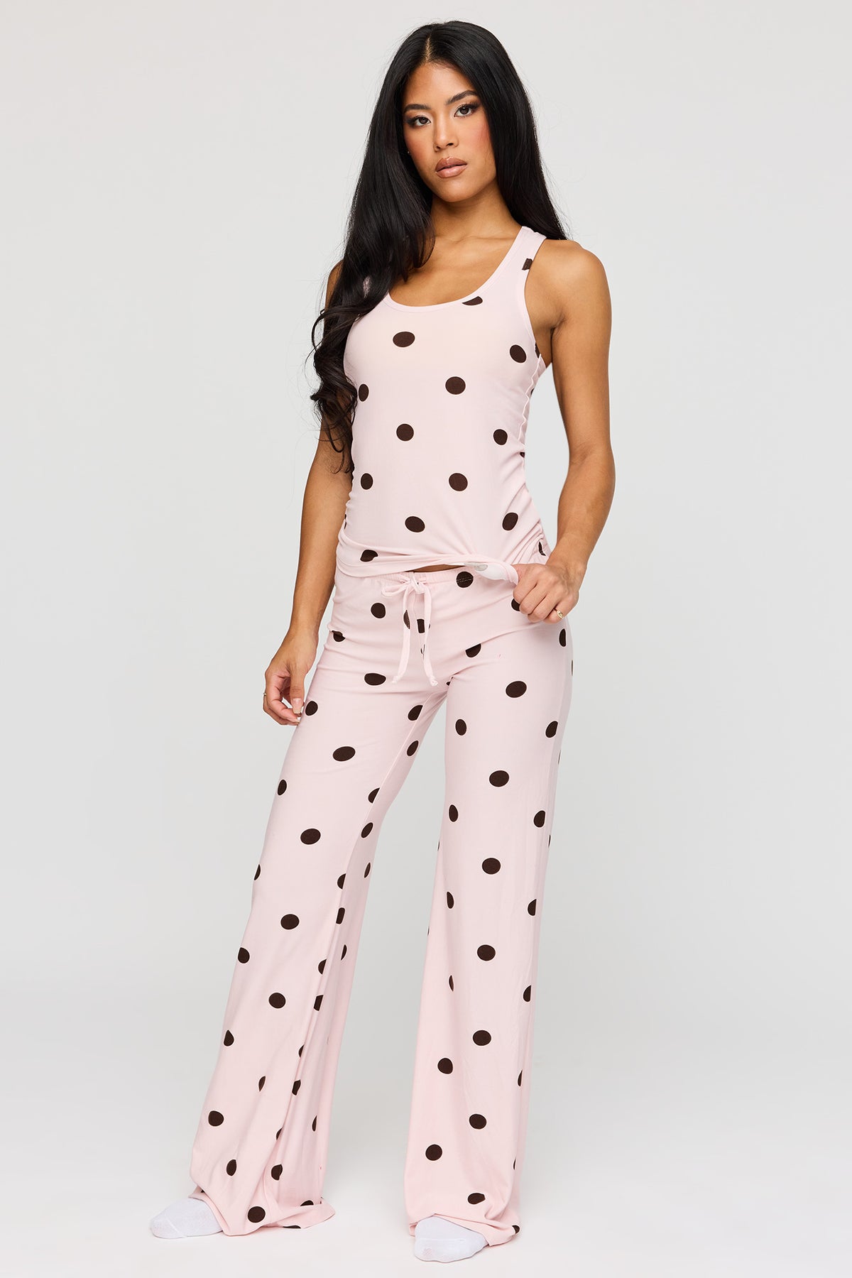 Tank & Pant Pajama Set - Pink