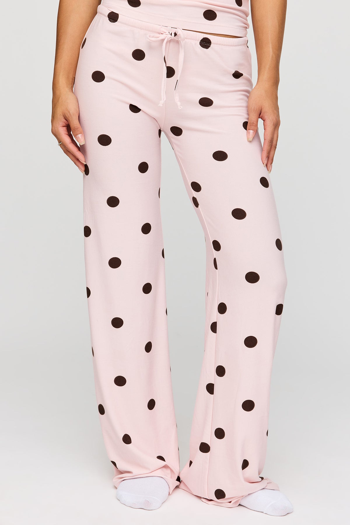 Alt View 3. Tank & Pant Pajama Set - Pink