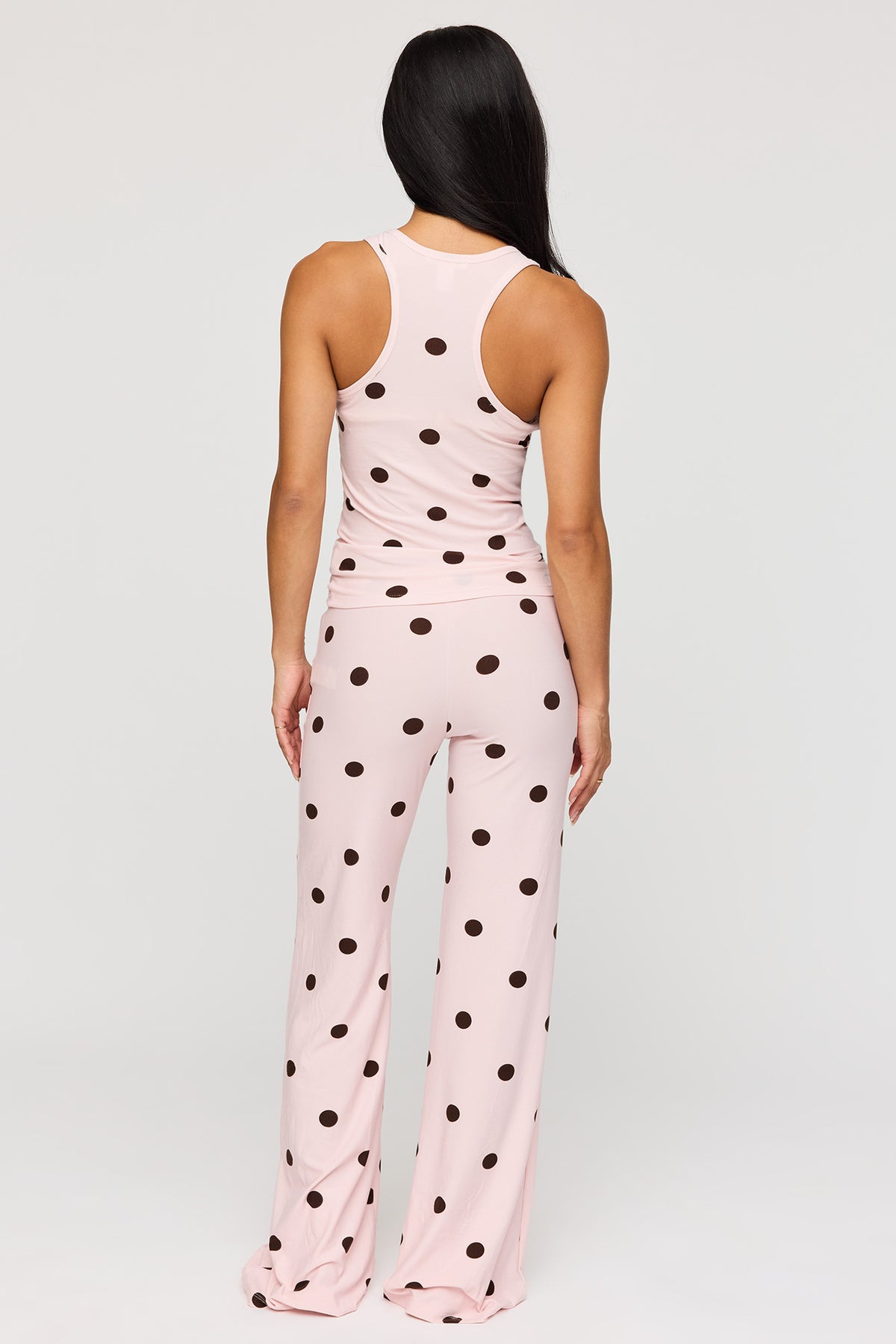 Alt View 4. Tank & Pant Pajama Set - Pink