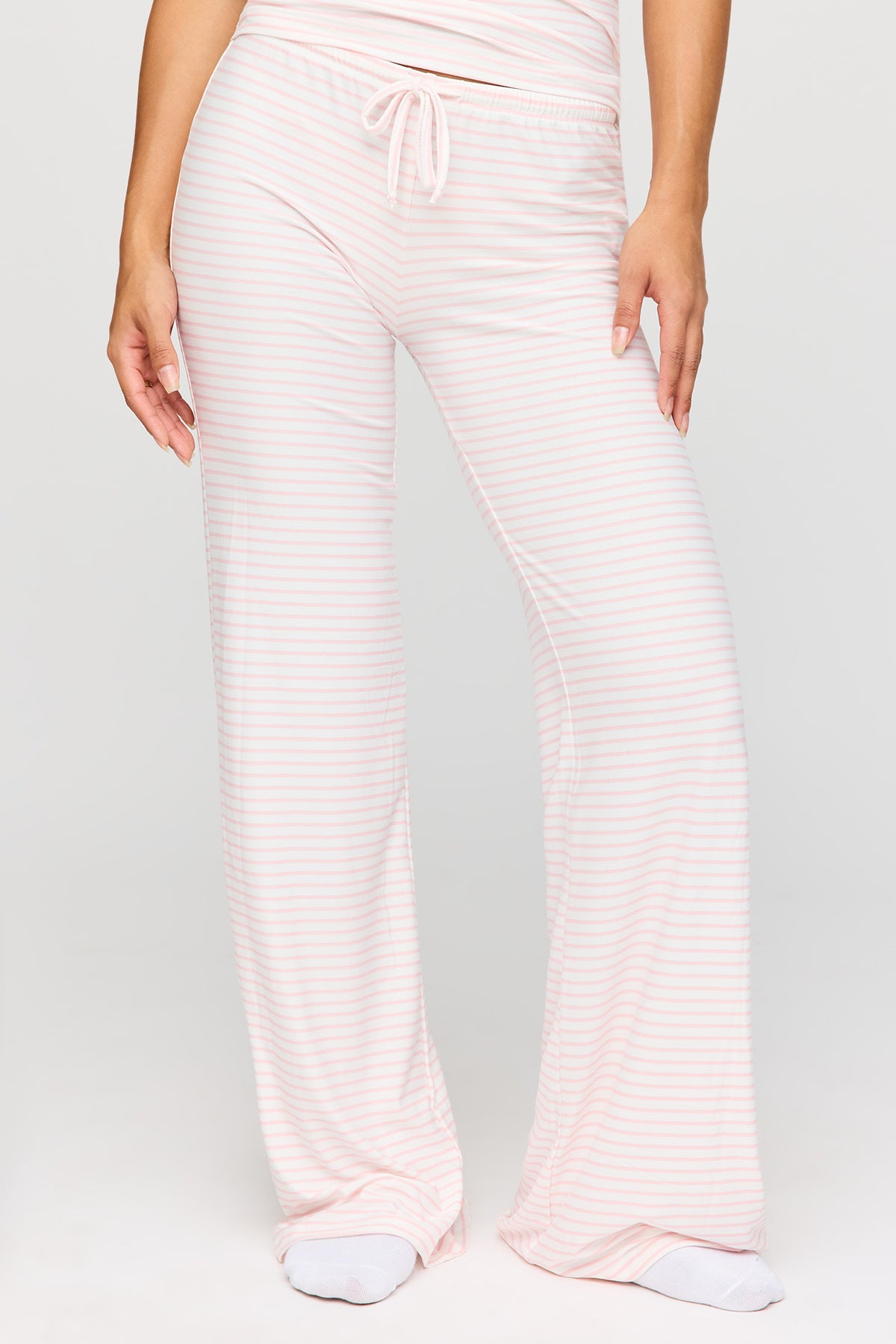 Alt View 3. Tank & Pant Pajama Set - Light Pink
