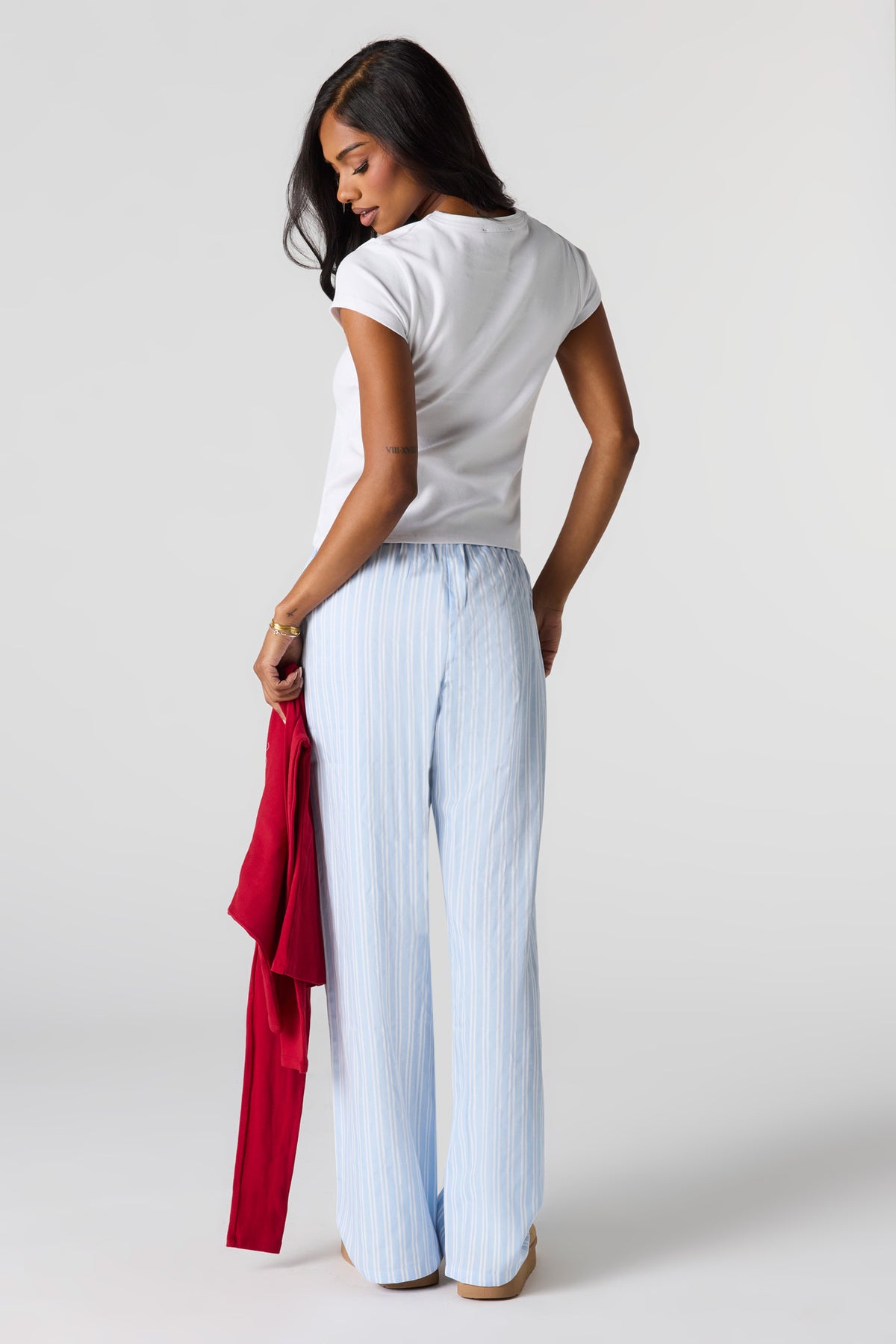 Vue alternative 3. Pantalon de pyjama à jambe large