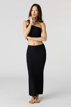 Jupe maxi crochetée