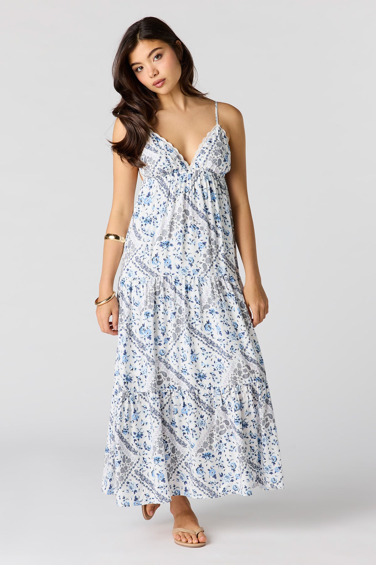 Textured Babydoll Maxi Dress – Urban Planet