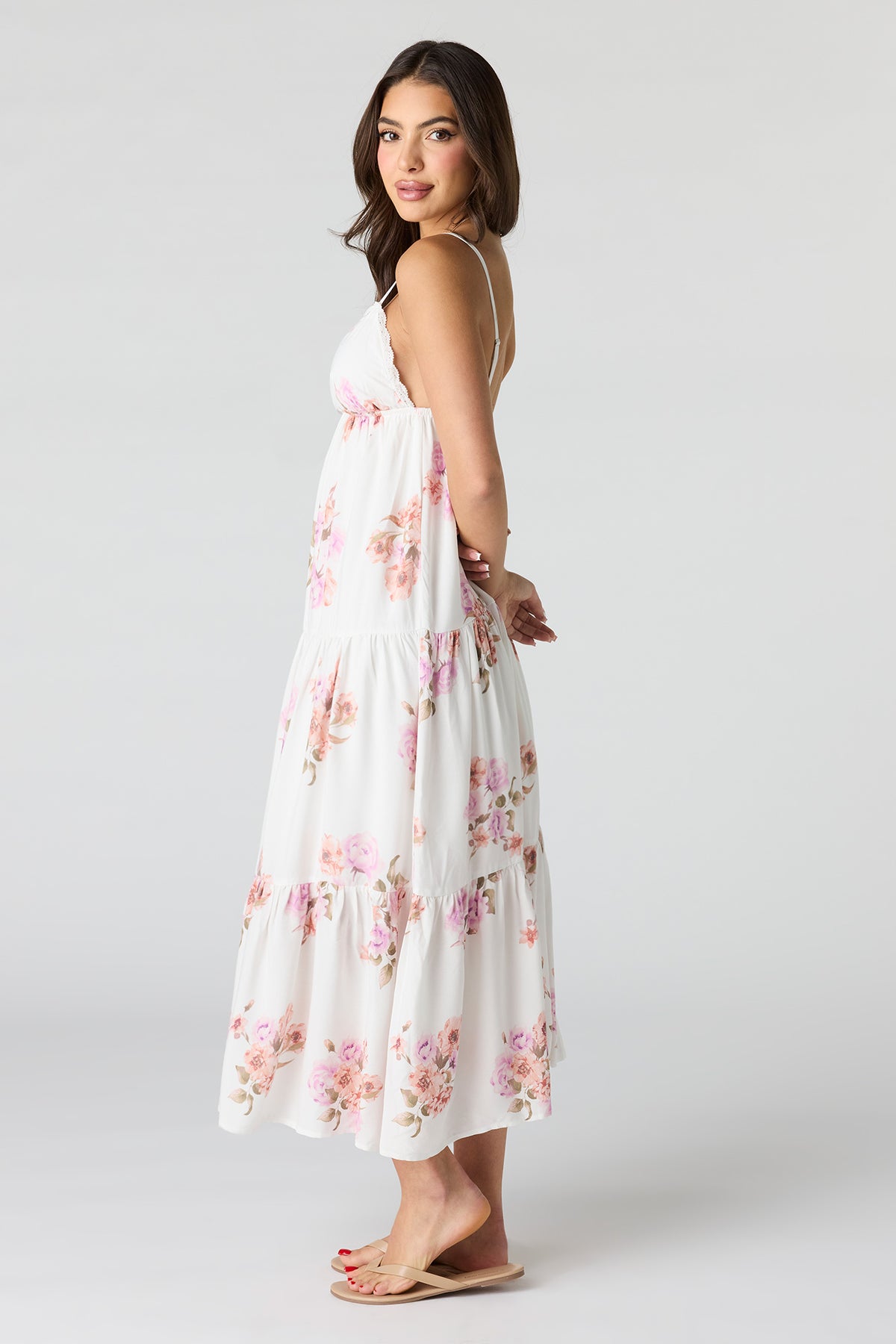 Vue alternative 2. Robe-nuisette maxi fleurie