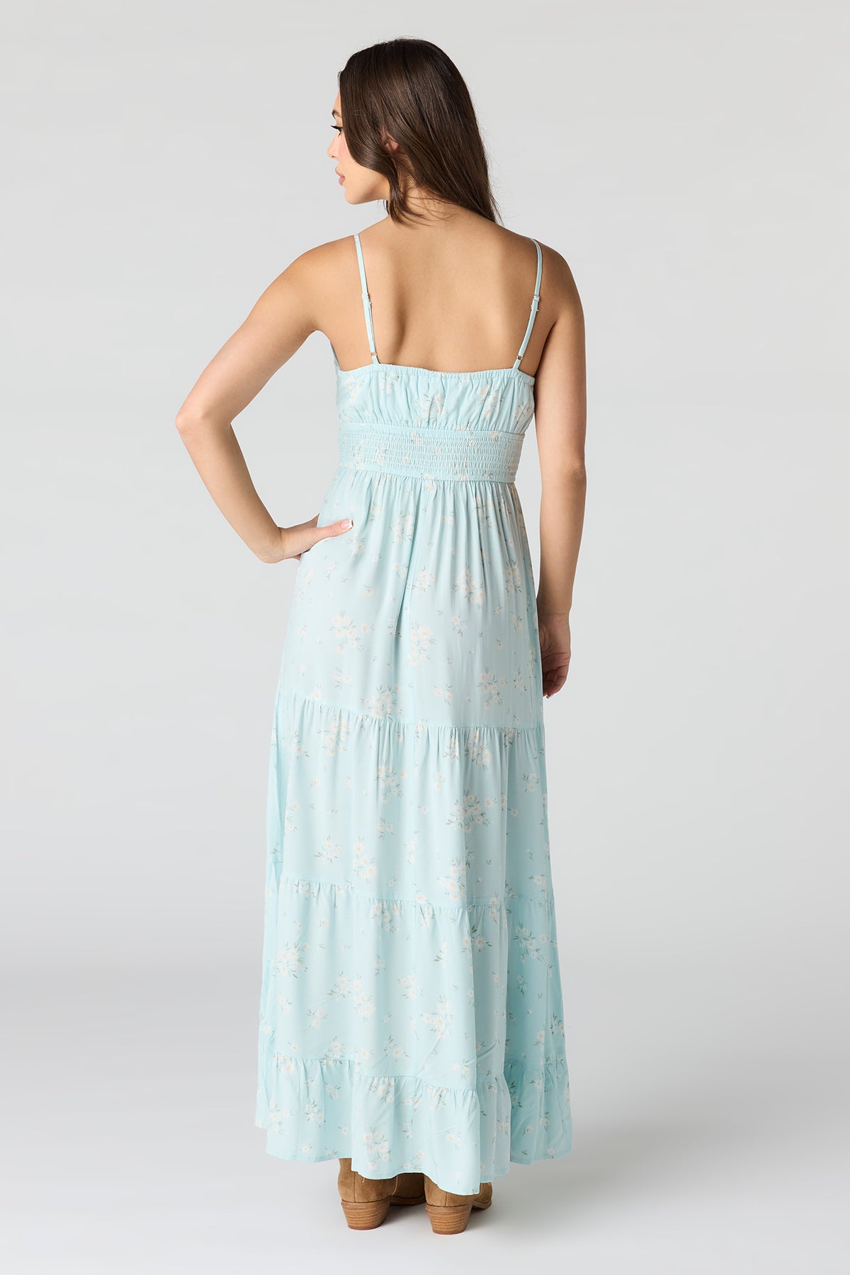 Vue alternative 3. Robe maxi volantée avec boucles