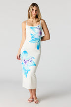 Robe midi moulante sans soutien-gorge intégré