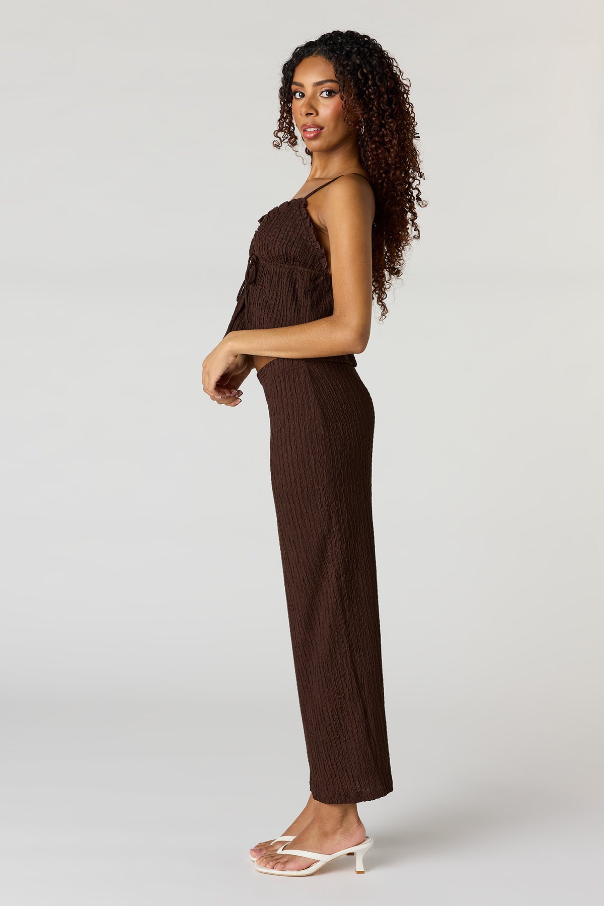 Vue alternative 2. Jupe maxi texturée