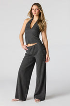 Pantalon texturé
